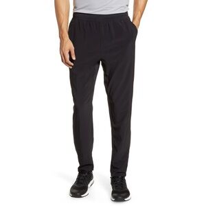 Men’s Zella Core Pocket Stretch Woven Pants Large Black Activewear Athletic
